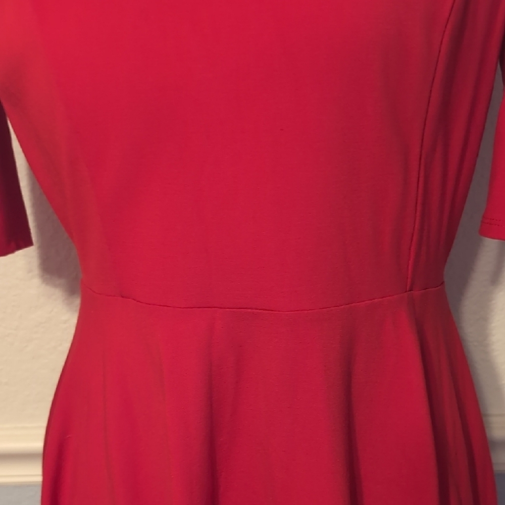 Lulu's Sheer Skater Dress - Picture 4 of 7